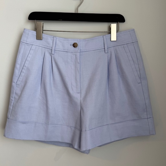 NWT * J. Crew Peri Breeze Remi short in stretch linen blend SZ 10 - Picture 3 of 6
